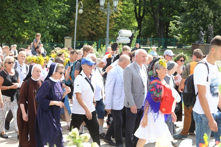 Powitanie 411. Pieszej Pielgrzymki Żywieckiej na Jasnej Górze - 2022