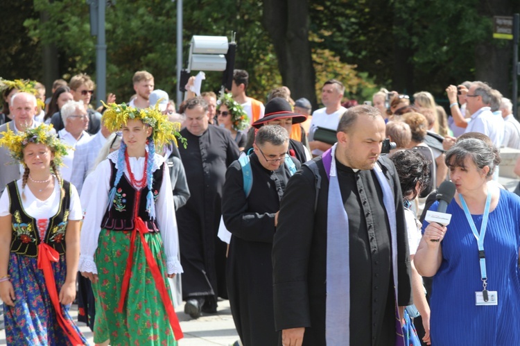 Powitanie 411. Pieszej Pielgrzymki Żywieckiej na Jasnej Górze - 2022