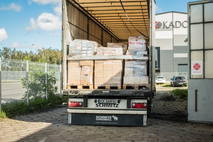 Ósmy transport humanitarny dla Ukrainy