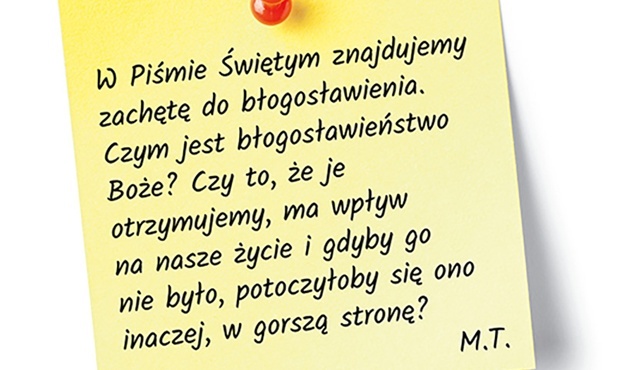 Kiedy Bóg błogosławi