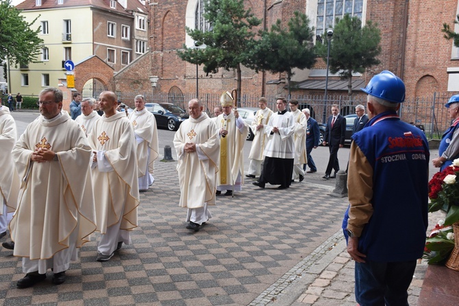 Msza św. za ojczyznę w 42. rocznicę powstania NSZZ "Solidarność"