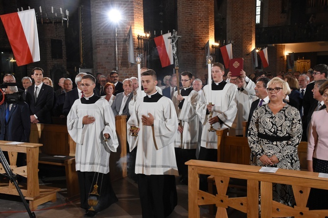 Msza św. za ojczyznę w 42. rocznicę powstania NSZZ "Solidarność"