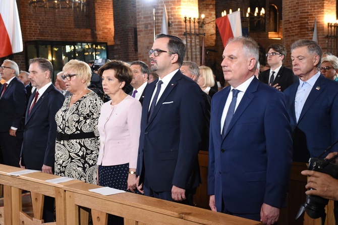 Msza św. za ojczyznę w 42. rocznicę powstania NSZZ "Solidarność"