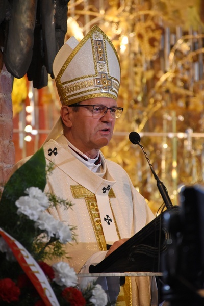 Msza św. za ojczyznę w 42. rocznicę powstania NSZZ "Solidarność"