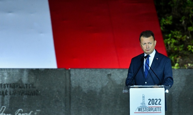 Szef MON: Westerplatte to dla Polaków wzór odwagi, a dla świata - przestroga