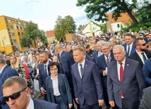 Prezydent w "oblężonym mieście"