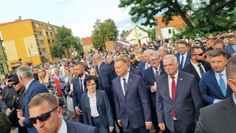 Prezydent w "oblężonym mieście"