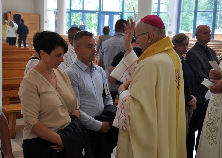 Pielgrzymka srebrnych jubilatów w Opolu
