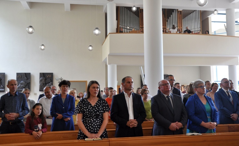 Pielgrzymka srebrnych jubilatów w Opolu