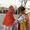▲	Kardynał Józef Glemp był częstym gościem przy ul. Stryjeńskich 21.