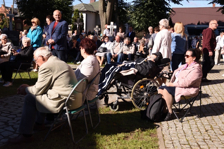 Chorzy modlili się w sanktarium swarzewskim