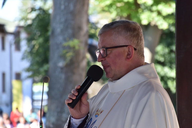 Chorzy modlili się w sanktarium swarzewskim