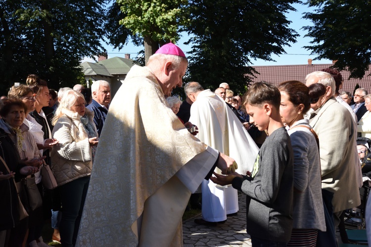 Chorzy modlili się w sanktarium swarzewskim