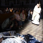 Chorzy modlili się w sanktarium swarzewskim