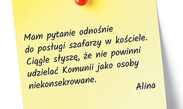 Dobre ręce szafarza