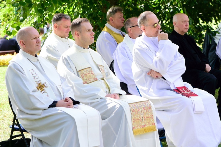 Gietrzwałd. Modlitwa kapłanów warmińskich