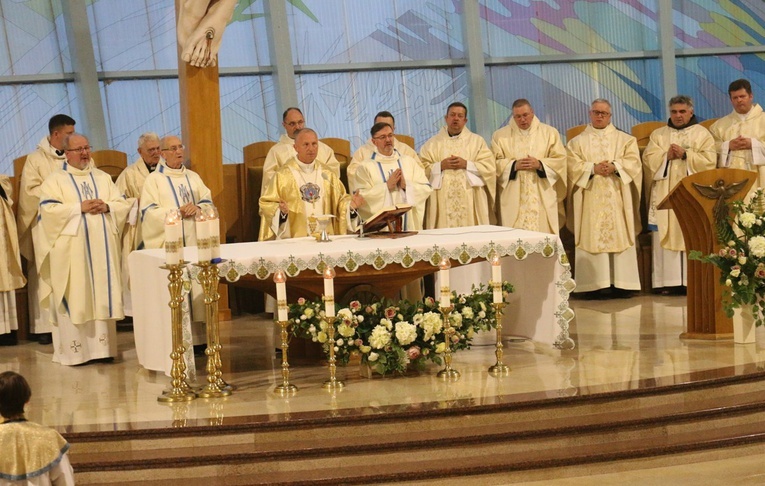 Mszy św. przewodniczył bp Marek Solarczyk.