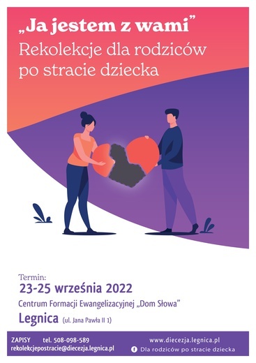 Rekolekcje dla rodziców po stracie