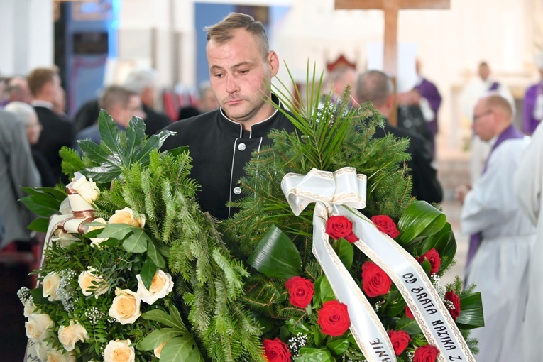 Pogrzeb Zygmunta Terpiłowskiego, taty ks. Władysława