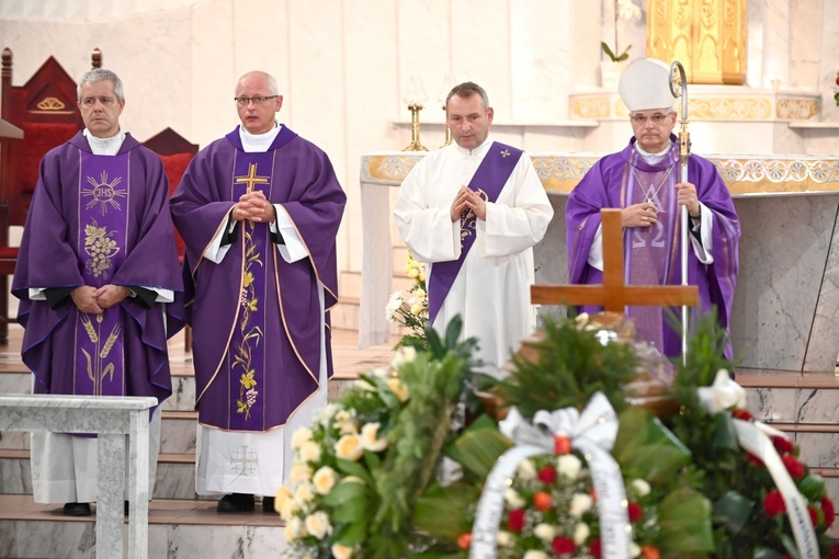 Pogrzeb Zygmunta Terpiłowskiego, taty ks. Władysława