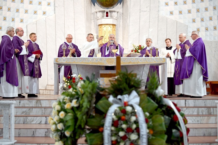 Pogrzeb Zygmunta Terpiłowskiego, taty ks. Władysława