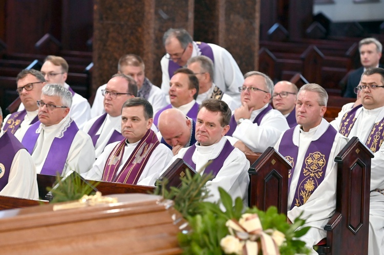 Pogrzeb Zygmunta Terpiłowskiego, taty ks. Władysława