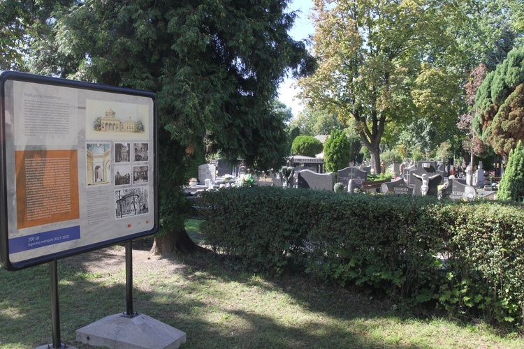 Wystawa z okazji dwóch stuleci cmentarza
