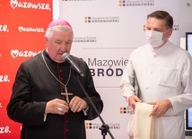 Bp Romuald Kamiński poświęcił odnowiony SOR Mazowieckiego Szpitala Bródnowskiego