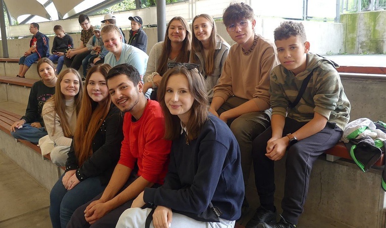 Młodzi w amfiteatrze pod Grojcem w Żywcu - 2022