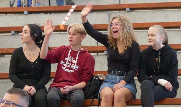 Młodzi w amfiteatrze pod Grojcem w Żywcu - 2022