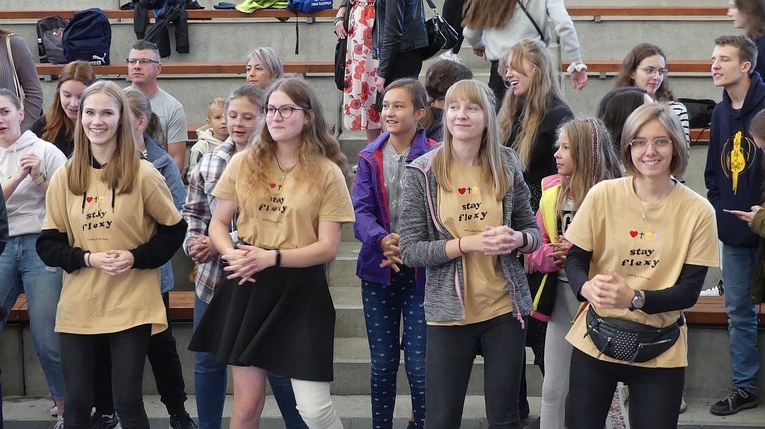 Młodzi w amfiteatrze pod Grojcem w Żywcu - 2022