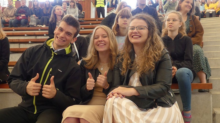 Młodzi w amfiteatrze pod Grojcem w Żywcu - 2022