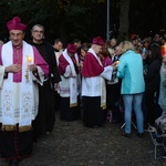 Nabożeństwo ze świecami na Górze św. Anny