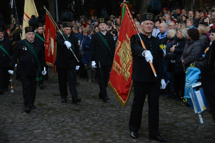 Nabożeństwo ze świecami na Górze św. Anny