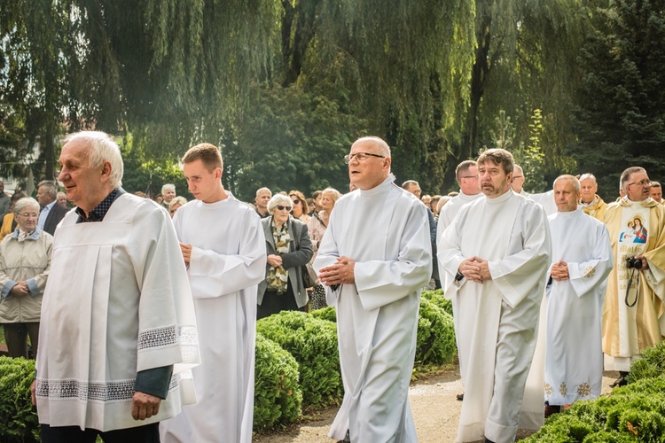 Msza św. i dożynki w Trąbkach Wielkich