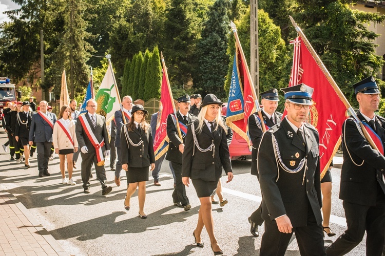 Msza św. i dożynki w Trąbkach Wielkich