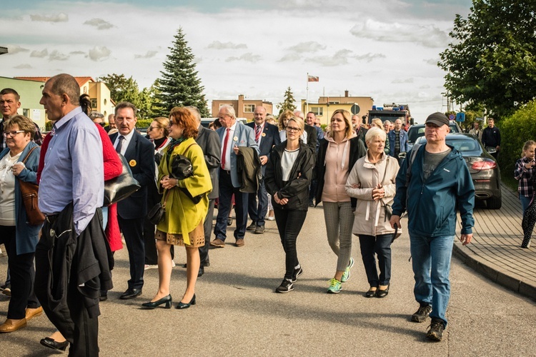 Msza św. i dożynki w Trąbkach Wielkich