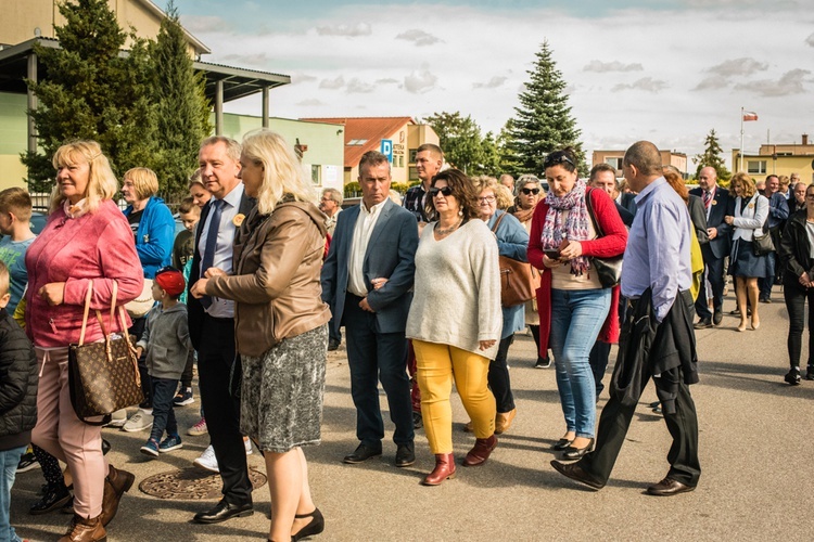 Msza św. i dożynki w Trąbkach Wielkich