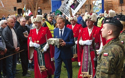 ▲	Relikwie zostaną umieszczone w zamkowej kaplicy.