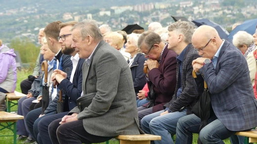 Msza św. za Bielsko-Białą pod Krzyżem na Trzech Lipkach - 2022