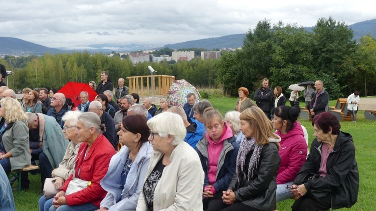 Msza św. za Bielsko-Białą pod Krzyżem na Trzech Lipkach - 2022