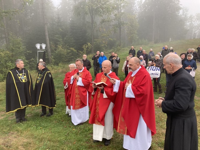 Błogosławieństwo tablicy o. Józefa Andrasza.