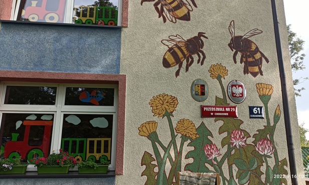 Chorzów. Eko-ogród przy Przedszkolu nr 29