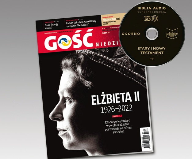 W nowym numerze "Gościa Niedzielnego" kolejna płyta z tekstami Biblii