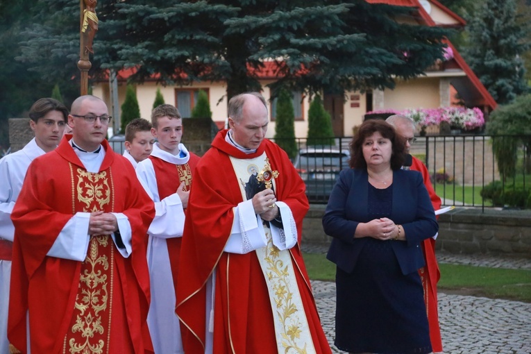 Wprowadzenie relikwii św. Andrzeja Boboli