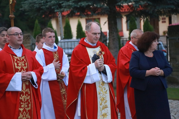 Wprowadzenie relikwii św. Andrzeja Boboli