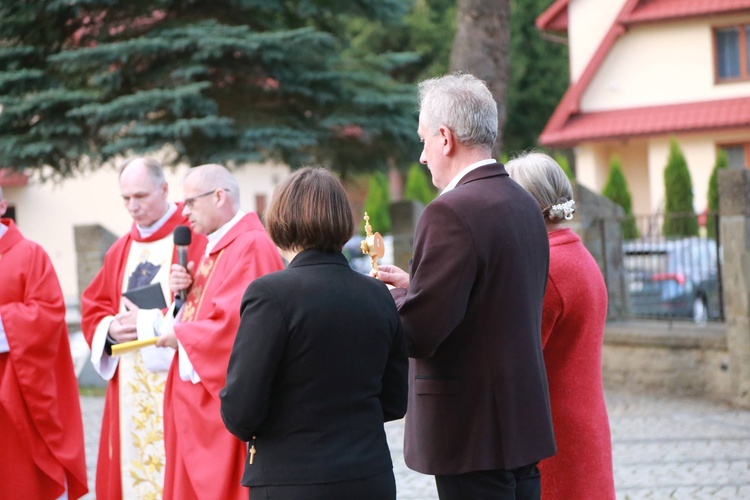 Wprowadzenie relikwii św. Andrzeja Boboli