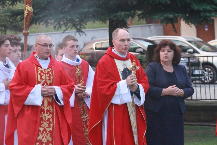 Wprowadzenie relikwii św. Andrzeja Boboli