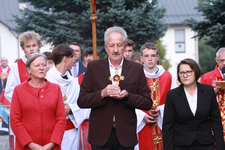 Wprowadzenie relikwii św. Andrzeja Boboli