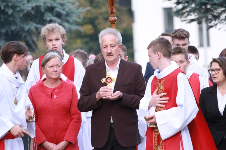 Wprowadzenie relikwii św. Andrzeja Boboli